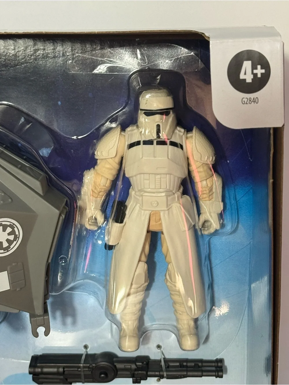 Star Wars ActionVerse AT-RT Imperial Remnant Driver Vehicle Figure Disney Hasbro
